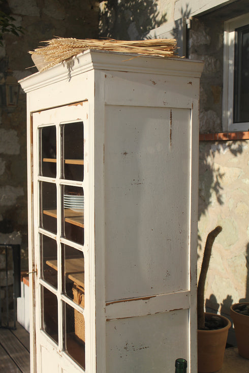 Bonnetière vitrée d'atelier "Samuelle"