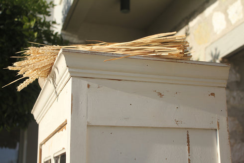 Bonnetière vitrée d'atelier "Samuelle"