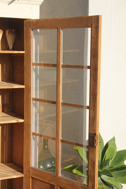 Bonnetière vitrée d'atelier "Samuelle"