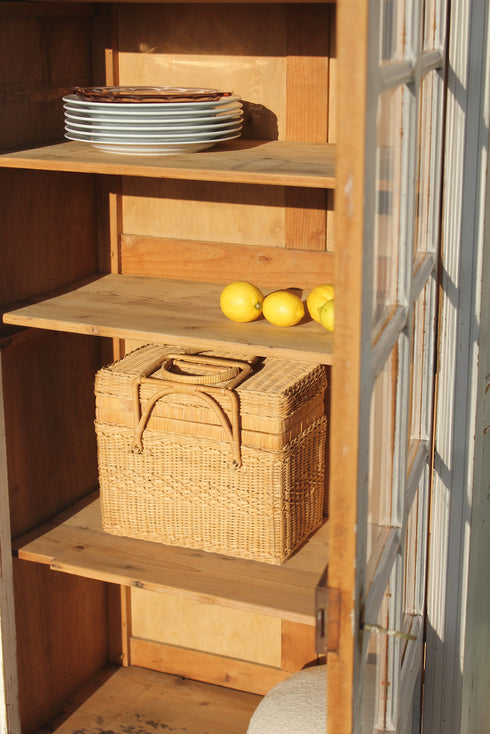 Bonnetière vitrée d'atelier "Samuelle"