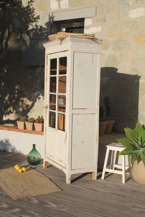 Bonnetière vitrée d'atelier "Samuelle"