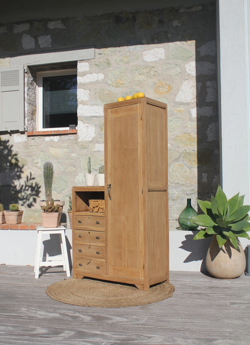 Petite armoire asymétrique "Philippine"