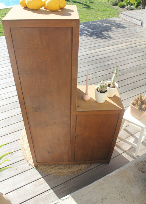 Petite armoire asymétrique "Philippine"