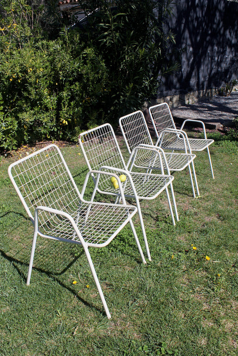 Série de 4 fauteuils Emu Rio "Amélia"