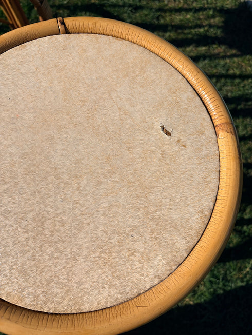 Tabourets rotin "Armand"