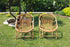 Paire de fauteuil rotin vintage " Olympe"