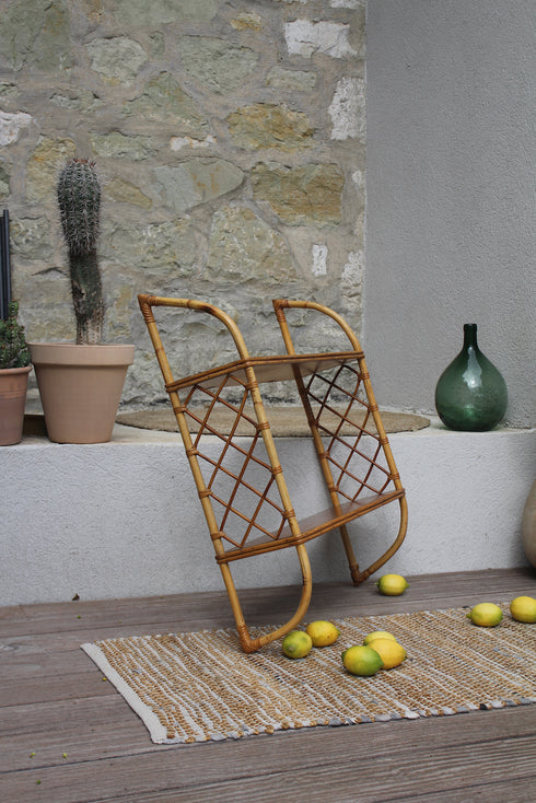 Etagère rotin vintage "Pia"