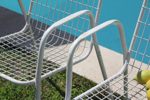 Paire de chaises "EMU" Rio 1960 Italy