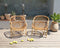 Paire de fauteuils en rotin vintage "Alma"