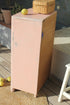 Petite armoire rose poudré "Pâquerette"