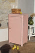 Petite armoire rose poudré "Pâquerette"