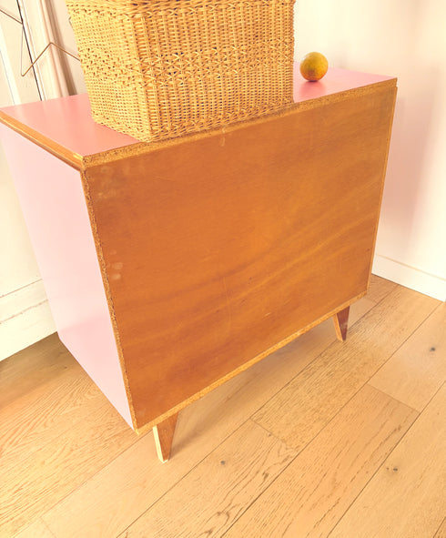 Commode vintage « Framboise »