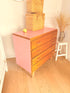 Commode vintage « Framboise »
