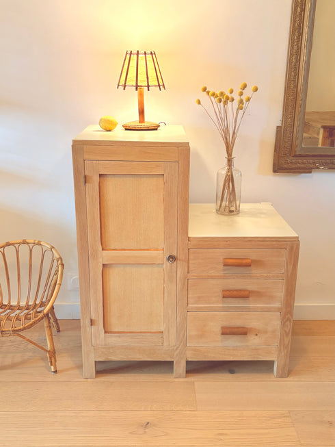 Petite armoire asymétrique « Clémentine »