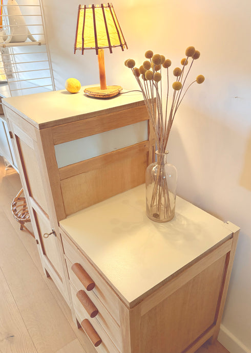 Petite armoire asymétrique « Clémentine »