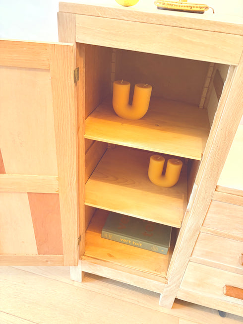 Petite armoire asymétrique « Clémentine »