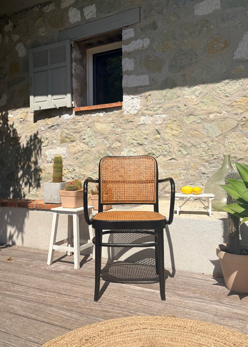 Fauteuil canné « Josef Hoffmann »