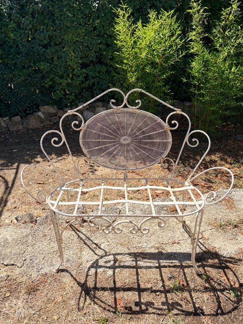 Banc fer forgé « Oscar »