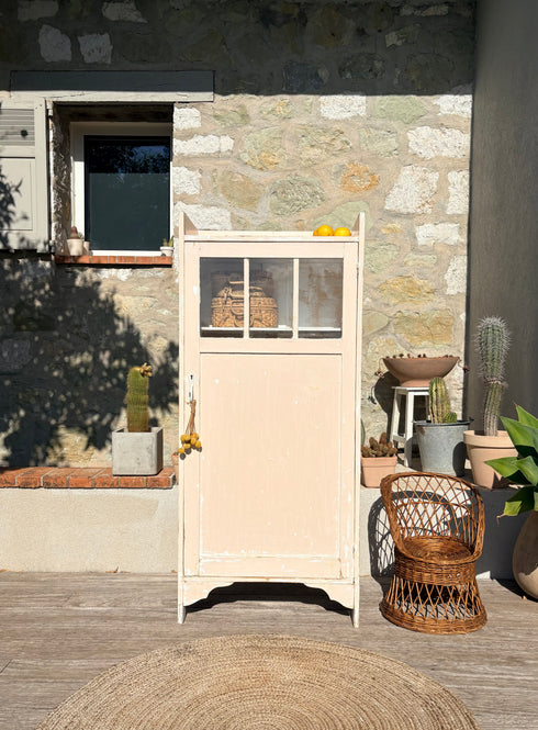 Petite armoire vitrée « Pâquerette »