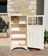 Petite armoire vitrée « Pâquerette »