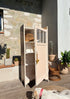 Petite armoire vitrée « Pâquerette »