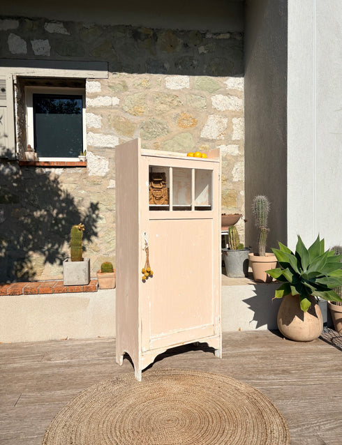 Petite armoire vitrée « Pâquerette »