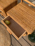 Paire de chevets en rotin vintage "Jade"