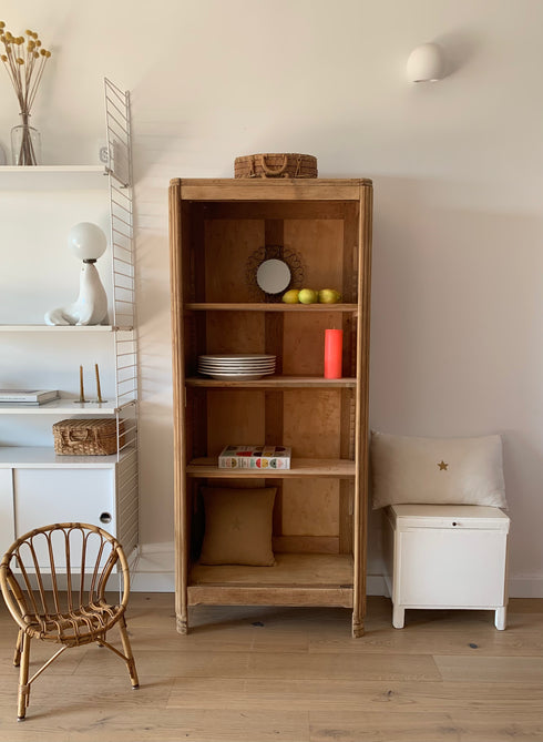 Petite bibliothèque en chêne "Mila"