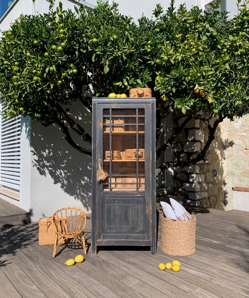 Bonnetière années 30 grillagée "Barbara"