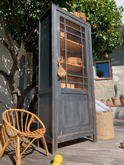 Bonnetière années 30 grillagée "Barbara"