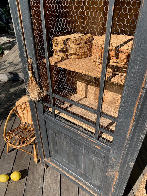 Bonnetière années 30 grillagée "Barbara"