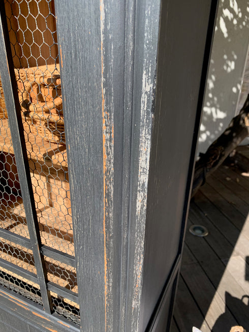 Bonnetière années 30 grillagée "Barbara"