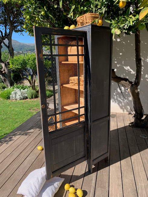 Bonnetière années 30 grillagée "Barbara"