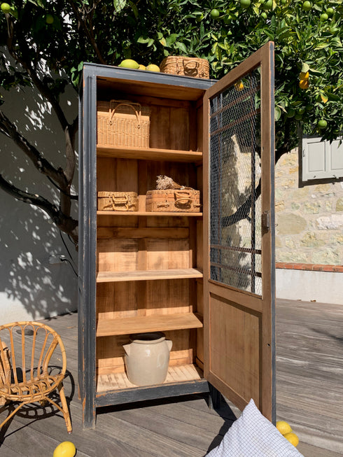 Bonnetière années 30 grillagée "Barbara"