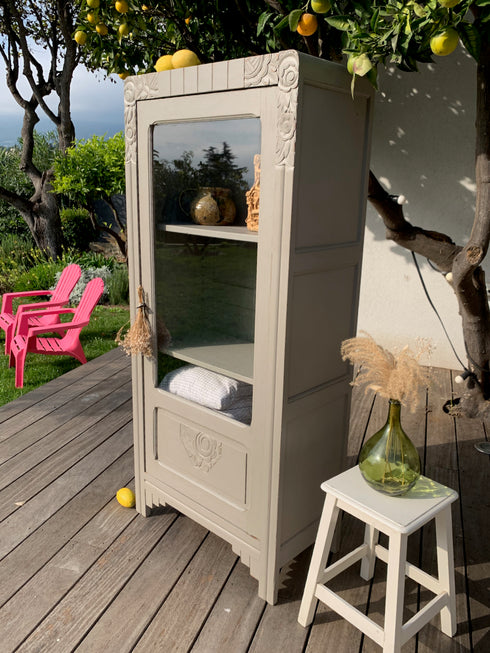 Bonnetière vitrée "Solange"