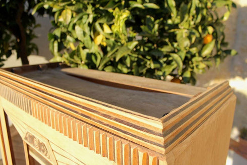 Bonnetière vitrée art déco Apolline