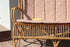 Banquette rotin vintage "Elisabeth"