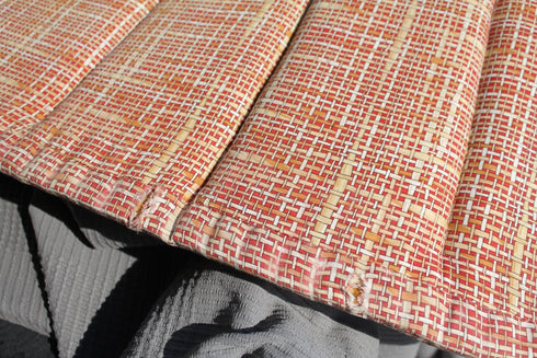 Banquette rotin vintage "Elisabeth"