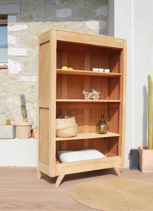 Bibliothèque pieds compas "Josepha"