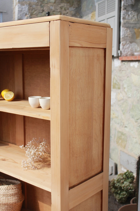 Bibliothèque pieds compas "Josepha"