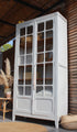 Armoire parisienne vitrée "Marguerite"