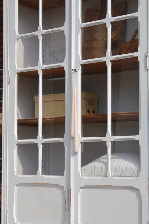 Armoire parisienne vitrée "Marguerite"