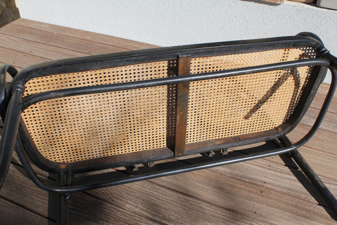 Banquette cannée "Thonet" n°17 Garance