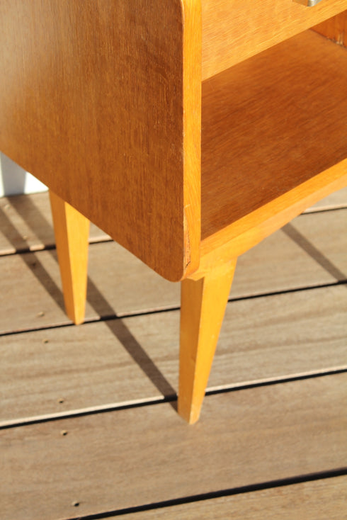 Chevet vintage pieds compas Gaspard