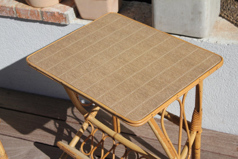 Chevet rotin vintage "Louison"