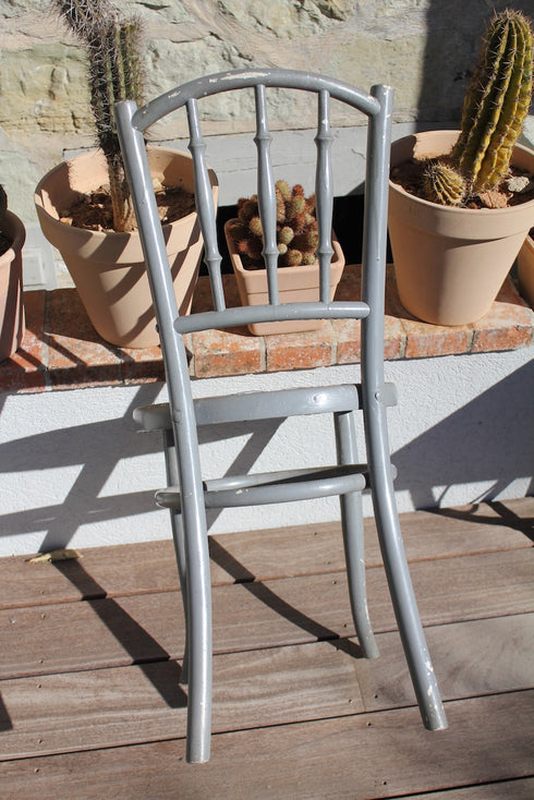 Chaise ancienne cannée "Simone"