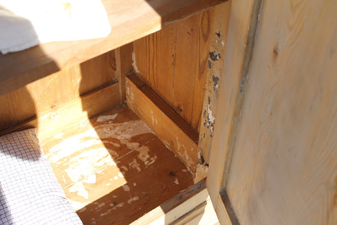 Buffet ancien bois brut "Vivien"