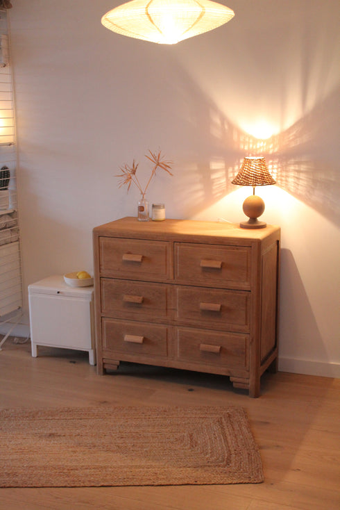 Commode chêne clair "Victoria"