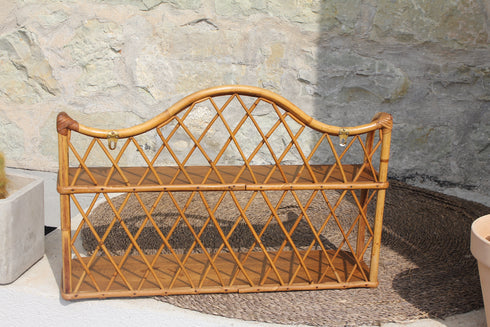 Etagère en rotin vintage "Marguerite"
