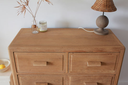 Commode chêne clair "Victoria"